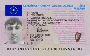 irish driving licence